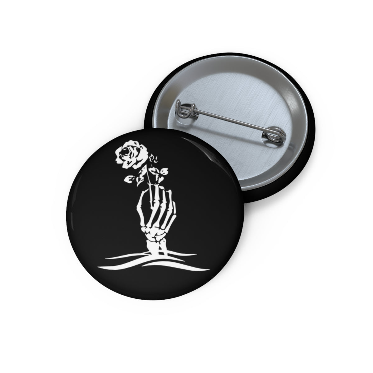Drowning Rose Pin